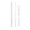 Paille Réutilisable Personnalisée en Acier Inoxydable Jexor Matières : acier inoxydable Couleurs : argenté