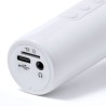 Microphone Bluetooth Audio Personnalisé avec Haut-Parleurs Sinfonyx pas cher Couleurs : blanc impression haute définition
