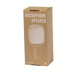 Microphone Bluetooth Audio Personnalisé avec Haut-Parleurs Sinfonyx pas cher Couleurs : blanc marquage laser ultra précis