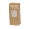 Microphone Bluetooth Audio Personnalisé avec Haut-Parleurs Sinfonyx pas cher Couleurs : blanc marquage laser ultra précis
