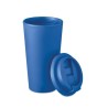Gobelet double paroi isotherme personnalisable 475 ml - TUESDAY Matières : polypropylène (PP) Couleurs : bleu cadeau collaborate