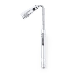 Lampe Torche Personnalisée Éco-responsable - Lachman Matières : aluminium Couleurs : argenté goodies publicitaire événementiel
