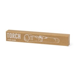 Lampe Torche Personnalisée Éco-responsable - Lachman Matières : aluminium Couleurs : argenté marquage laser ultra précis