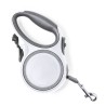 Laisse Personnalisable Éco-responsable pour Animaux - Bently Matières : polyester Couleurs : blanc