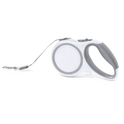 Laisse Personnalisable Éco-responsable pour Animaux - Bently Matières : polyester Couleurs : blanc cadeau entreprise pas cher