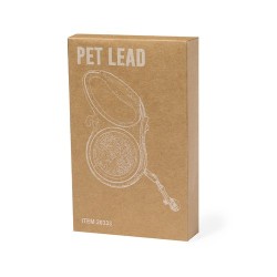 Laisse Personnalisable Éco-responsable pour Animaux - Bently Matières : polyester Couleurs : blanc goodies publicitaire événemen