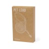 Laisse Personnalisable Éco-responsable pour Animaux - Bently Matières : polyester Couleurs : blanc goodies publicitaire événemen