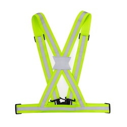 Gilet Réfléchissant Personnalisé de Sécurité et de Visibilité Elisian Matières : polyester Couleurs : jaune