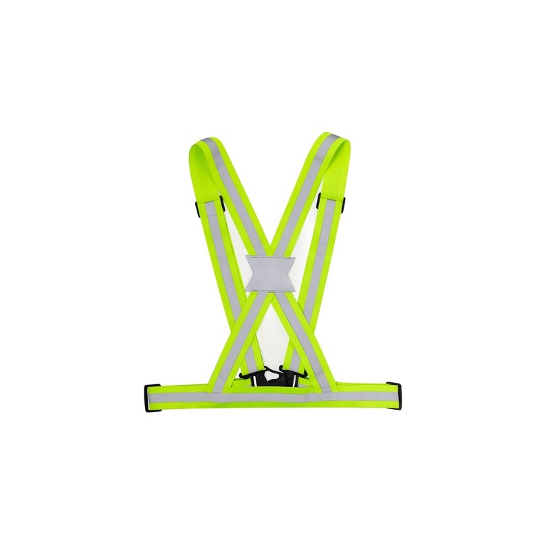 Gilet Réfléchissant Personnalisé de Sécurité et de Visibilité Elisian Matières : polyester Couleurs : jaune