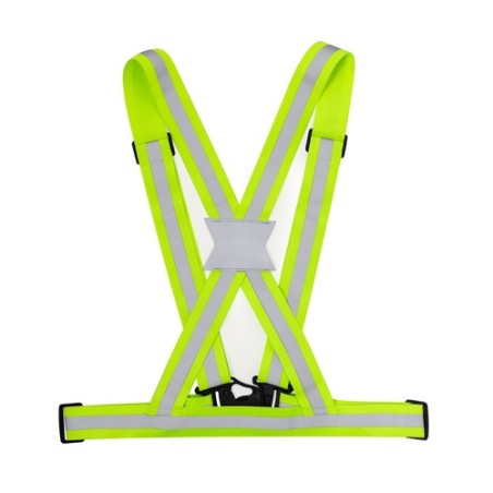 Gilet Réfléchissant Personnalisé de Sécurité et de Visibilité Elisian Matières : polyester Couleurs : jaune