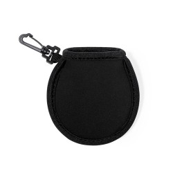 Étui nettoyant  pour balle de golf indispensable - Hese Matières : softshell Couleurs : noir