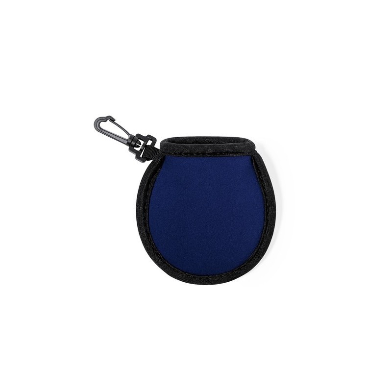 Étui nettoyant  pour balle de golf indispensable - Hese Matières : softshell Couleurs : noir goodies entreprise design