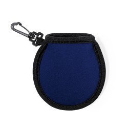 Étui nettoyant  pour balle de golf indispensable - Hese Matières : softshell Couleurs : gris cadeau collaborateur premium
