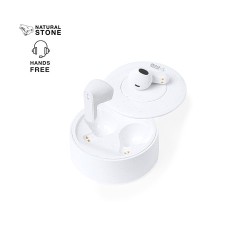Écouteurs Audio Bluetooth 5.3 Éco-responsables et Personnalisés Bekery pas cher Matières : ABS Couleurs : blanc 2