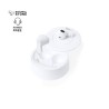 Écouteurs Audio Bluetooth 5.3 Éco-responsables et Personnalisés Bekery pas cher Matières : ABS Couleurs : blanc personnalisable 