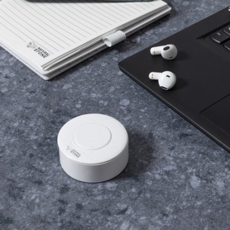 Écouteurs Audio Bluetooth 5.3 Éco-responsables et Personnalisés Bekery pas cher Matières : ABS Couleurs : blanc marquage laser u