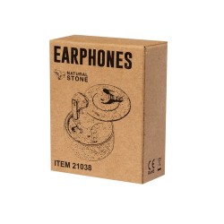 Écouteurs Audio Bluetooth 5.3 Éco-responsables et Personnalisés Bekery pas cher Matières : ABS Couleurs : blanc objet promotionn