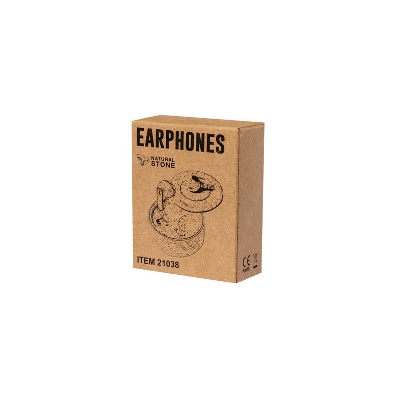 Écouteurs Audio Bluetooth 5.3 Éco-responsables et Personnalisés Bekery pas cher Matières : ABS Couleurs : blanc objet promotionn