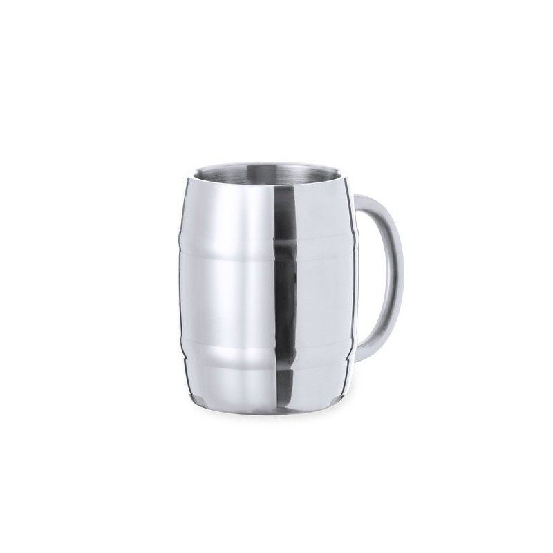 Carafe Personnalisée Éco-responsable - Objet Publicitaire Solara Matières : acier inoxydable Couleurs : argenté cadeau entrepris