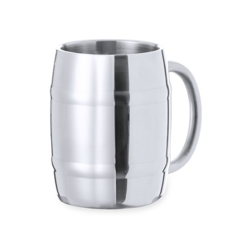 Carafe Personnalisée Éco-responsable - Objet Publicitaire Solara Matières : acier inoxydable Couleurs : argenté cadeau entrepris
