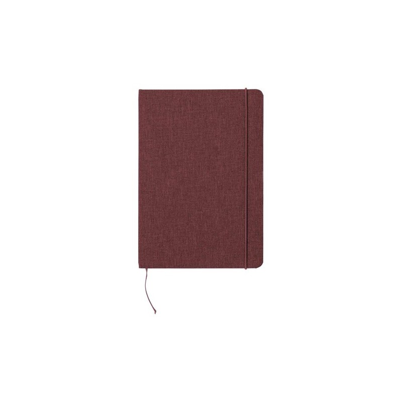 Bloc Notes Éco-responsable Personnalisé - Renolds Matières : PET recyclé Couleurs : rouge personnalisable avec votre logo