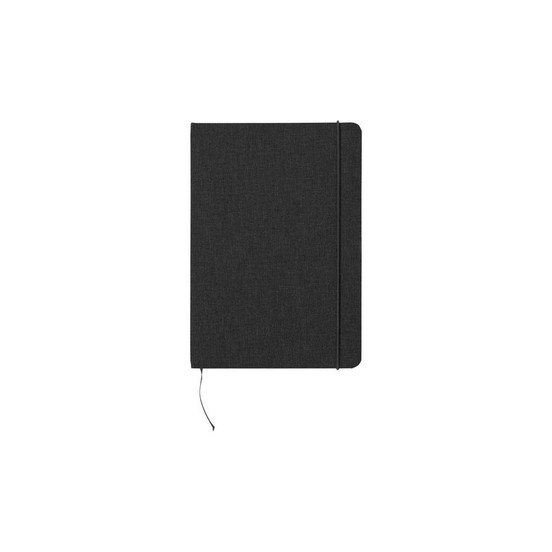 Bloc Notes Éco-responsable Personnalisé - Renolds Matières : PET recyclé Couleurs : noir impression haute définition
