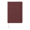 Bloc Notes Éco-responsable Personnalisé - Renolds Matières : PET recyclé Couleurs : noir marquage laser ultra précis