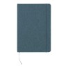 Bloc Notes Éco-responsable Personnalisé - Renolds Matières : PET recyclé Couleurs : bleu marine personnalisable avec votre logo