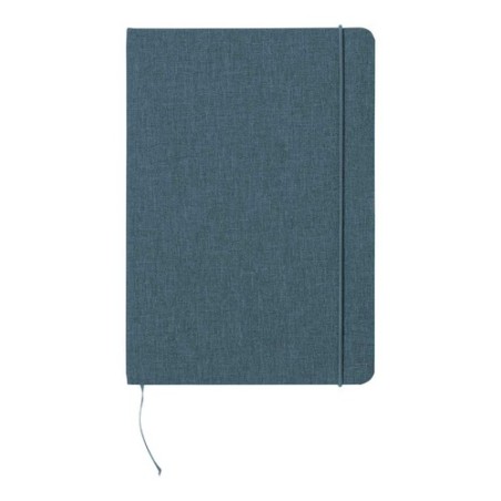 Bloc Notes Éco-responsable Personnalisé - Renolds Matières : PET recyclé Couleurs : bleu cadeau entreprise pas cher