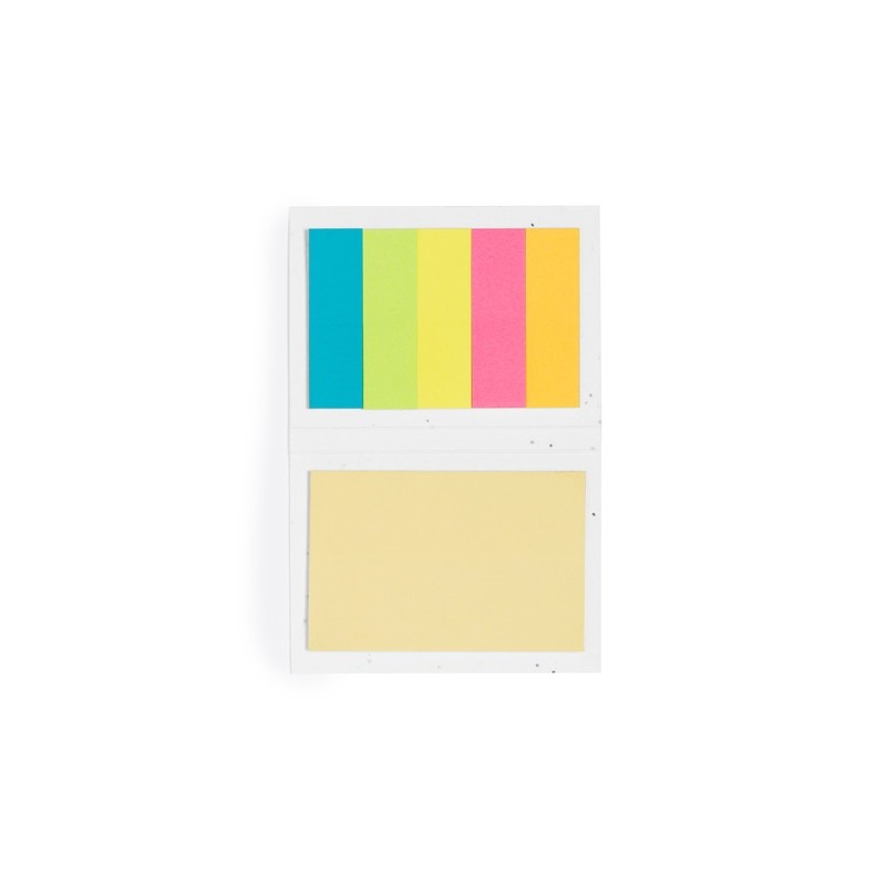 Bloc Notes Éco-responsable Ensemencé - Albot Couleurs : blanc