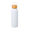 Bidon Thermique Personnalisé pour Sublimation - Jano Matières : bambou Couleurs : blanc