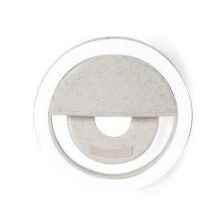 Anneau de Lumière Personnalisé LED Éco-responsable pour Smartphone - Traxo Matières : ABS Couleurs : naturel