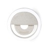 Anneau de Lumière Personnalisé LED Éco-responsable pour Smartphone - Traxo Matières : ABS Couleurs : naturel