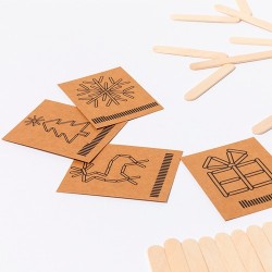 Jeu d'Habilité Unique Publicitaire Aleko Matières : bois impression haute définition