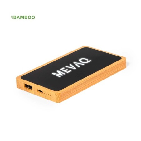 Power Bank Éco-responsable 5000 mAh - Koby Matières : bambou