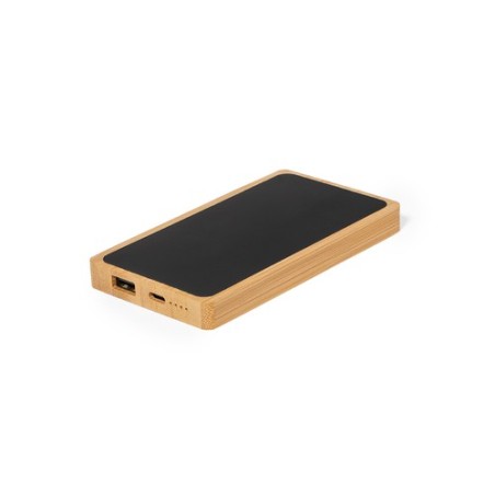 Power Bank Éco-responsable 5000 mAh - Koby Matières : bambou goodies publicitaire événementiel