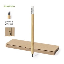 Crayon Éco-responsable Réutilisable Personnalisé Seryi Matières : bambou