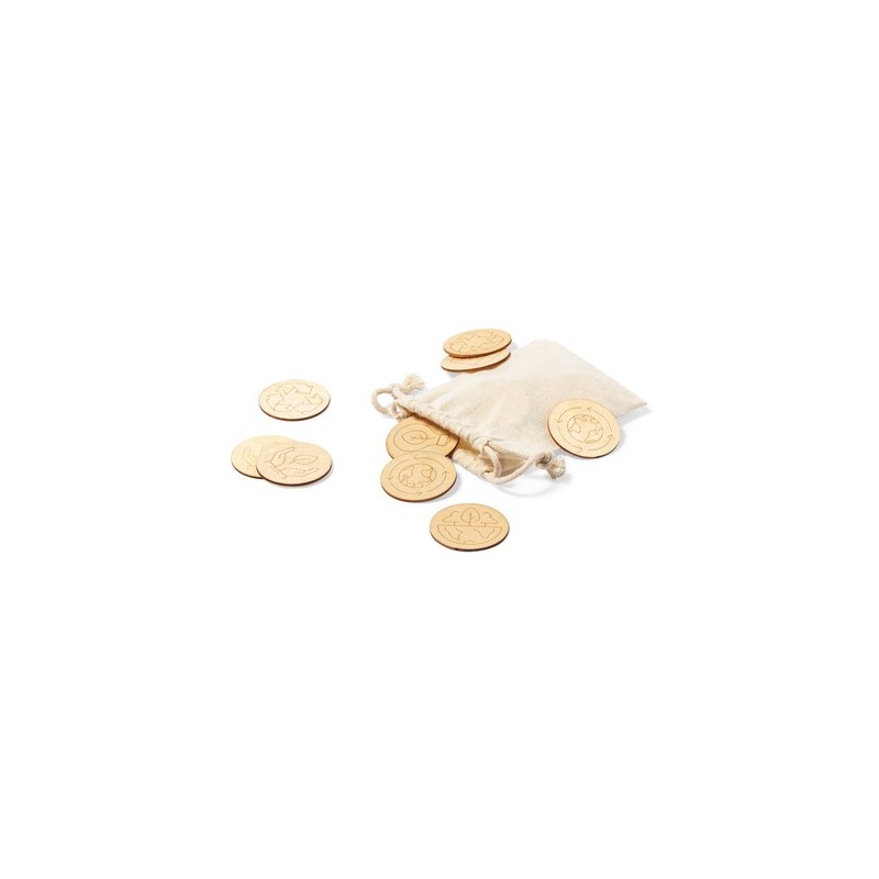Jeu Éco-responsable en Bois Personnalisé Lauby pas cher Matières : MDF personnalisable avec votre logo