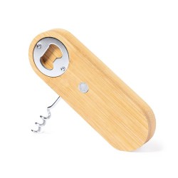 Tire-Bouchon Éco-responsable Ouvre Bouteille Pratique Perring Matières : bambou 2
