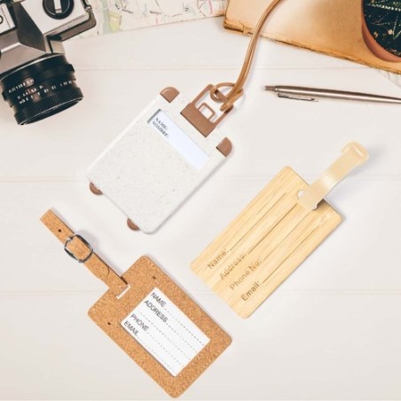 Identificateur de Valise Personnalisé Accessoire de Voyage Cliffer Matières : ABS objet promotionnel éco-responsable