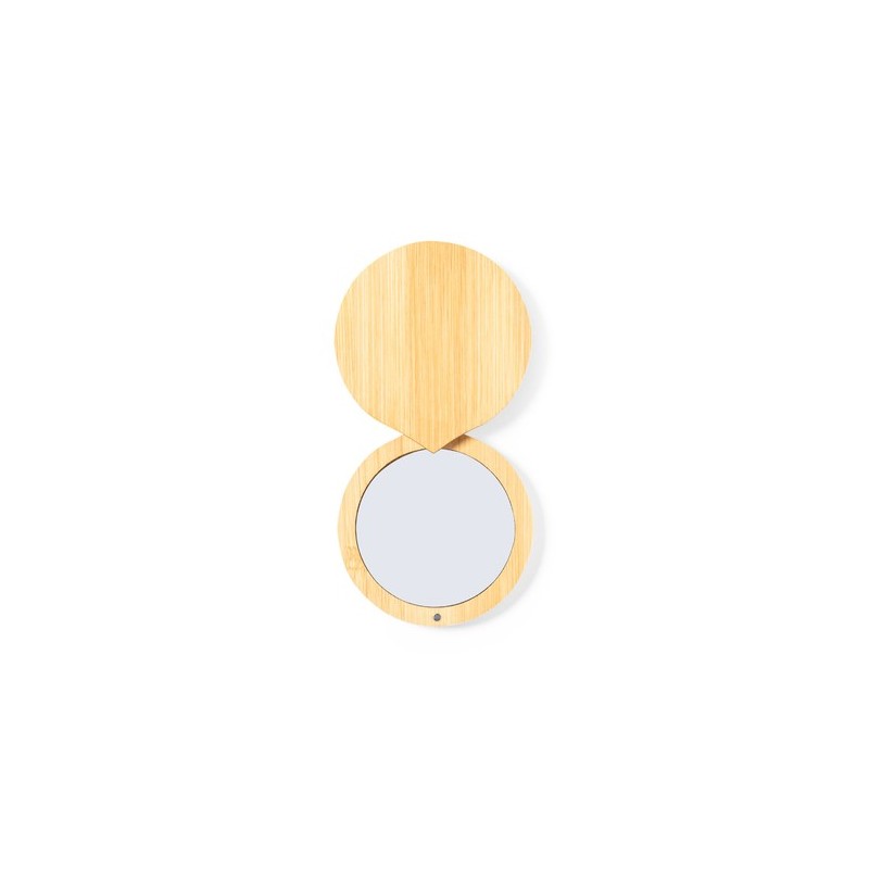Miroir Éco-responsable Personnalisé Élégance Naturelle pas cher - Susil Matières : bambou personnalisable avec votre logo
