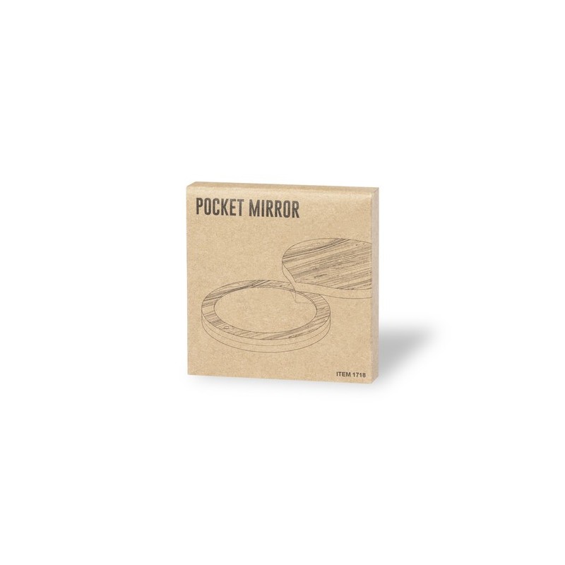 Miroir Susil en Bambou - Élégance et Praticité