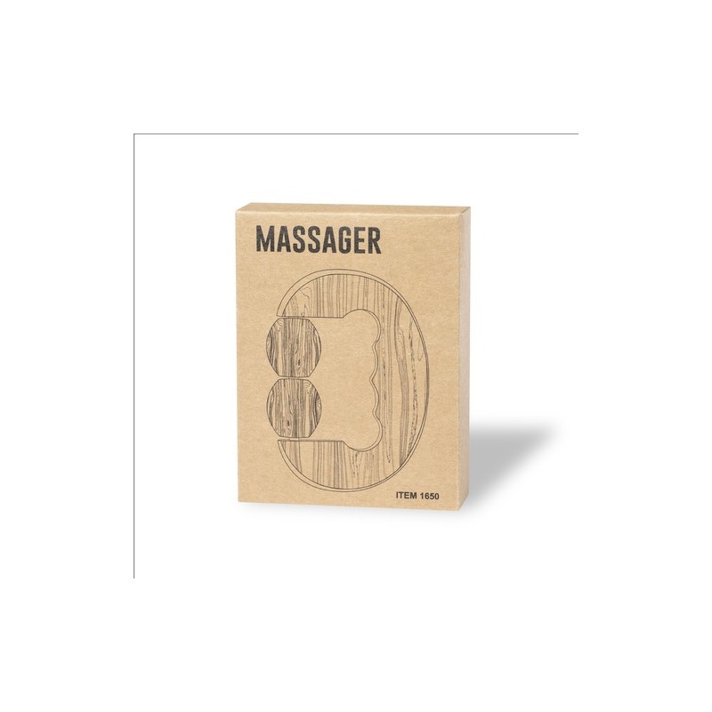 Masseur Personnalisé de Détente et Bien-être - Wendy Matières : bambou impression haute définition