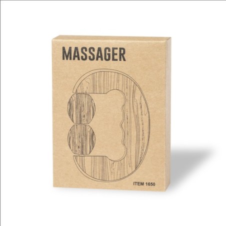 Masseur Personnalisé de Détente et Bien-être - Wendy Matières : bambou marquage laser ultra précis