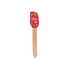 Palette de Cuisine Personnalisée - Spatule Margat Matières : bois Couleurs : rouge cadeau entreprise pas cher