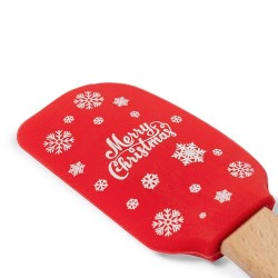 Palette de Cuisine Personnalisée - Spatule Margat Matières : bois Couleurs : rouge impression haute définition