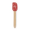 Palette de Cuisine Personnalisée - Spatule Margat Matières : bois Couleurs : rouge marquage laser ultra précis