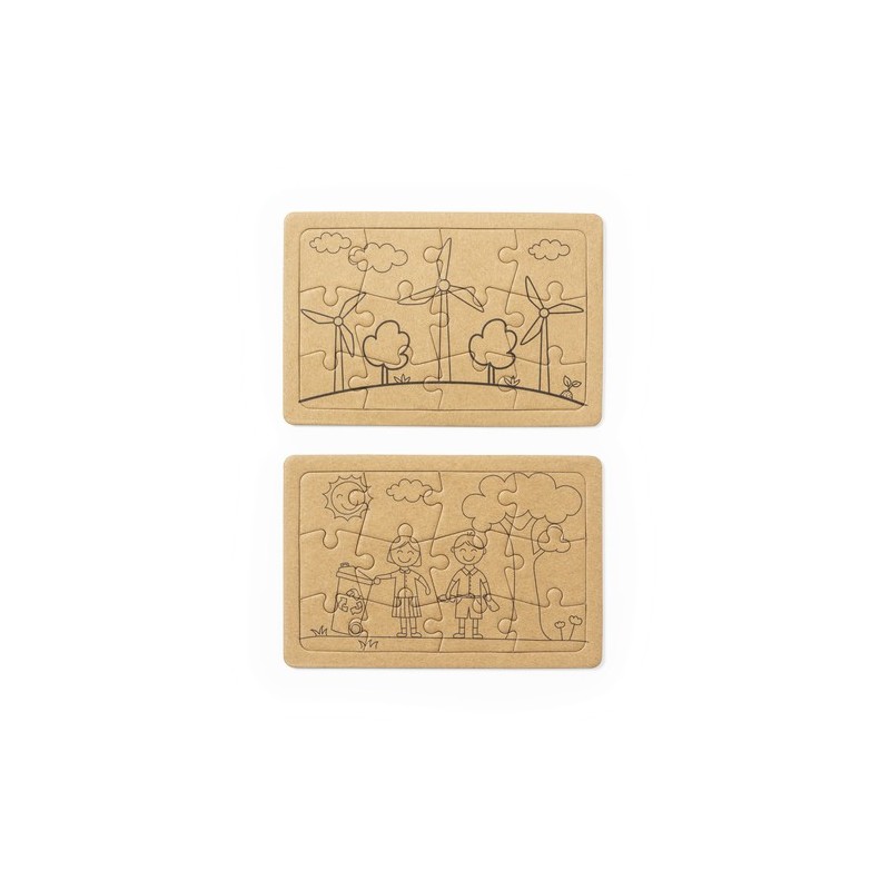 Set de Puzzles Éco-responsables et Fun Personnalisé pour Clavier Matières : carton recyclé objet promotionnel éco-responsable