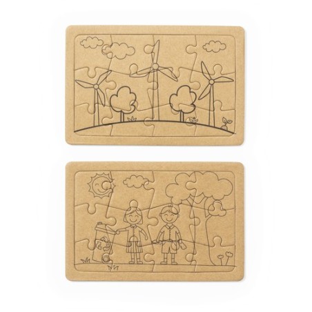 Set de Puzzles Éco-responsables et Fun Personnalisé pour Clavier Matières : carton recyclé objet promotionnel éco-responsable
