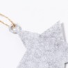 Set Ornement Noël Personnalisé Unique Chandun pas cher Matières : feutrine Couleurs : gris goodies publicitaire événementiel